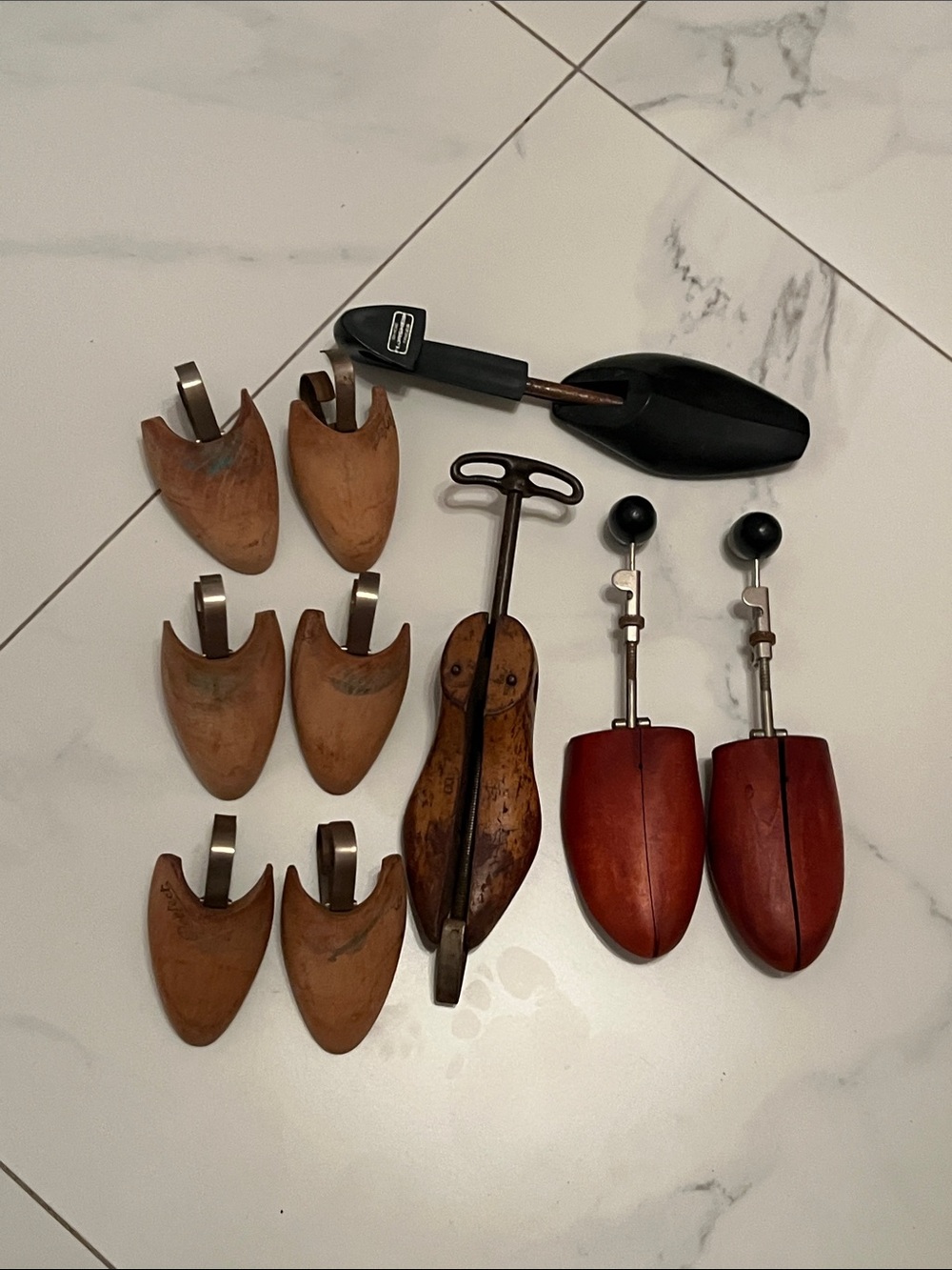 Wooden Shoe Trees and Stretcher bundle